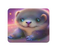 Souris De Gaming, Banque Castor Mousepad Doux Tapis De Souris De Jeu Stable Souris De Bureau pour Souris Joueurs Professionnels 25X30Cm
