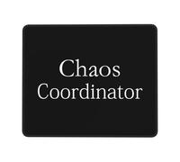 Souris De Gaming, Coordinateur du Chaos Tapis De Gaming Base en Caoutchouc Tapis De Souris Portable Tapis De Souris Gaming pour Souris Bureau 25X30Cm