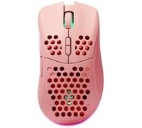 Deltaco Souris gaming PM80 (GAM-120-P) optique 64000 dpi sans fil/filaire rose rétroéclairée