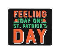 Souris De Gaming, Journée des Sentiments À La Saint-Patrick Tapis De Souris Gaming Confort Souris De Bureau Résistant À Usure Gamer Mouse Pad pour Joueurs Professionnels Pc 25X30Cm