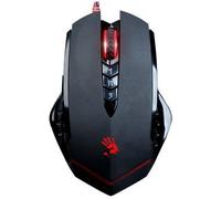 Souris de jeu - A4TECH - V8M - Filaire - 8 boutons - 3200 DPI - Noir/Rouge