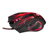 Souris de jeu avec câble USB, 3200DPI, LED optique, 6D Pro, 6 boutons, pour joueur professionnel, ordinateur PC et [23E5DFB]