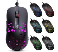 Souris de jeu ergonomique filaire A904 12G, 125Hz, LED, 8000DPI, avec rétro éclairage, pour ordinateur PC et portable, nouveauté