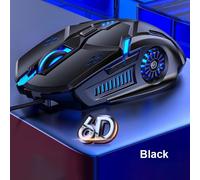 Souris de jeu ergonomique professionnelle G5, 7 couleurs, rétro-éclairage USB, filaire, silencieuse, 3200 Dpi, pour PC et ordinateur portable, nouveauté