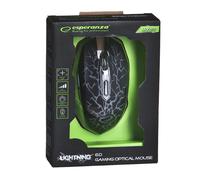 Souris de jeu Esperanza EGM211R MX211 éclairage filaire 6D souris optique USB MX211-RED