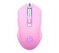 Souris de jeu filaire Almencla, 6 boutons rétroéclairés, 1600 DPI, poignée réglable