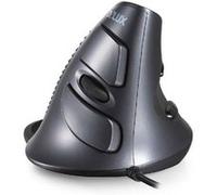 Souris de jeu filaire DeLUX M618, design ergonomique vertical et confortable Noir Noir G