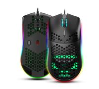 Souris de Jeu Filaire Légère, Souris de Jeu Filaire J900, Souris de Jeu Filaire à 6 Touches, Pilote Programmable à 7 Boutons, Souris 6400 DPI pour Accessoire PC