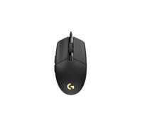 Souris de jeu filaire Logitech G102 LIGHTSYNC RGB 6 touches programmables résolution maximale 8000 DPI - noire