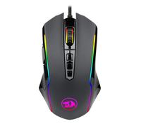 Souris de jeu filaire Redragon M910-K Ranger Basic RGB 8000 DPI 9 boutons programmables avec bouton Rapid-Fire - Noir M910-K Ranger Basic noir