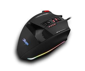 Souris de Jeu Filaire Zelotes C-13 13 Touches de Programmation Ceinture légère réglable 10000DPI RGB Mémoire intégrée de 128 KO Mécanisme de contrepoids intégré