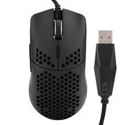 Souris de Jeu filaires, Souris d'ordinateur USB avec 6 Boutons, Souris d'éclairage RVB à Programmation Macro 6400 DPI, pour Windows 2000/8/10/Vista 32 Bits/iOS