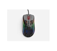 Glorious Gaming - Souris de jeu Model D - optique, 6 boutons, filaire USB 2.0, noir brillant