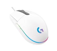 Souris de jeu Logitech G102 LIGHTSYNC - Souris - pour droitiers - optique - 6 boutons - filaire - USB - blanc