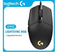 Souris de jeu - LOGITECH - G102 Prodigy - Optique 8000DPI - 6 boutons programmables - RGB