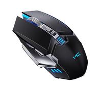 Souris de jeu mécanique filaire, pour joueurs sur ordinateur, compatible avec la programmation Macro, 4 vitesses, régulation DPI, antidérapante