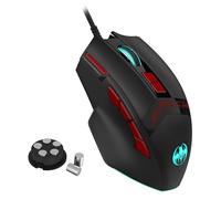 Souris de jeu optique filaire rvb, 10 boutons, Programmable, pour ordinateur portable et Notebook