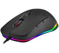 Souris De Jeu Optique Rétroéclairée RGB, Noire - GAMEMAX