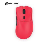 Souris de jeu R1 Smile Light,Bluetooth 2.4G,sans fil,PixArt PAW3311,capteur de jeu,6 ug I réglables,jeu de bureau - Type Red #B