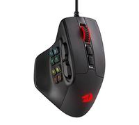 Redragon Souris de Jeu M811 Aatrox MMO, 15 Boutons programmables, Souris de Jeu RVB Filaire avec Prise en Main Ergonomique Naturelle, 10 Touches Macro latérales