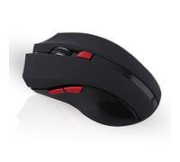 Souris de jeu sans fil, 2,4 G, 6 touches, 2400 dpi, réglable, USB longue durée de vie, souris optique sans fil pour PC, ordinateur portable, ordinateur de bureau, Plug and Play