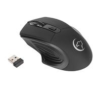 Souris de jeu sans fil 2,4 GHz, transmission sans fil, trois DPI reglables, design ergonomique, noir