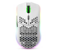 Souris de jeu sans fil avec coque en accent d'abeille,boutons latéraux,PC,tablette,bureau,bureau,jeux - Type HXW-F88-WE #B
