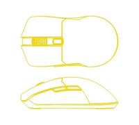 HATOR Pulsar 3 Souris de jeu sans fil - 11 000 DPI, 2,4 GHz/Bluetooth/USB, 68 g, RVB, patins en PTFE, câble paracorde, commutateurs optiques 100 m, Windows/Mac/Linux, blanc