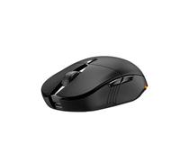 Souris de jeu sans fil rechargeable, 3200 DPI, Bluetooth/2.4G, LED 7 couleurs, 8 modes de rétroéclairage, 6 boutons, DPI réglable avec copilote AI, noir
