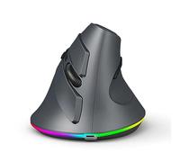 Souris de jeu sans fil, souris de jeu wirel verticale Souris programmable Connione wirel 2,4G + BT design ergonomique