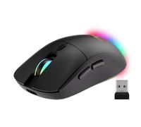 Souris de jeu sans fil - Souris USB 3200 DPI noire MediaTech