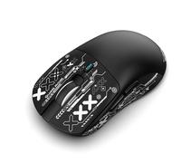 Souris de Jeu, Souris Légère Rechargeable 3 Modes T68 avec Autocollant pour Le Travail de Jeu (Black)