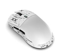 Souris de Jeu, Souris Légère Rechargeable 3 Modes T68 avec Autocollant pour Le Travail de Jeu (White)