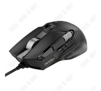 Souris de jeu - TD® - Filaire - 12400 DPI - 11 touches - Double molette de défilement