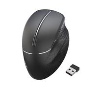 Souris de jeu verticale sans fil 2.4G, 3600DPI, Rechargeable, silencieuse, pour ordinateur portable et de bureau Gamer, récepteur USB, 6 touches
