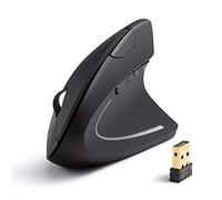 Souris de jeu verticale sans fil Rechargeable 2.4GHz, 800/1600 DPI, USB, pour ordinateur PC et Laptop de bureau, périphérique ergonomique pour joueur en ligne, nouveauté