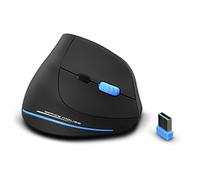 Souris de Jeu Verticale sans Fil Zelotes F-35A Souris Optique 2.4G réglable 2400DPI