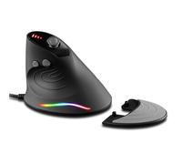 Souris de jeu ZELOTES C-10, 5 Modes, 10000DPI, verticale, optique filaire, lumière LED RGB, pour ordinateur fixe et portable