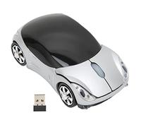 Souris de Voiture sans Fil 2.4GHz, Souris D'Ordinateur de Voiture de Sport 3D avec Phares LED, Souris Optique Ergonomique pour PC, Ordinateur, Ordinateur Portable, Tablette