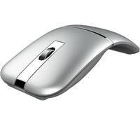 Souris de voyage Bluetooth sans fil, double modèle (2,4 G + BT5.1), souris rotative pliable pour Microsoft, souris portable fine rechargeable pour ordinateur portable, ordinateur portable, PC, MacBook