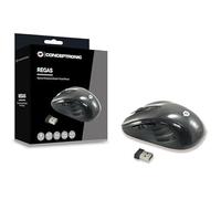 Souris de voyage sans fil - CONCEPTRONIC - CLLM5BTRVWL - 6 boutons - DPI réglable - USB nano récepteur