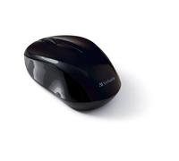 Souris de voyage sans fil - VERBATIM - Mini - 3 Boutons - MAC - Noir