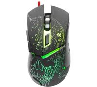 Souris - Defender - Alfa GM-703L - Filaire - 3200 DPI - 5 boutons programmables