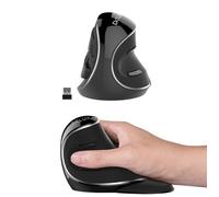 Souris d'ordinateur ergonomique - Delux M618 Argent