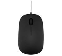 Souris d'ordinateur filaire en USB - Noir