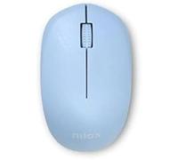 Souris d'ordinateur filaire - Nilox NXMOWI4012 - Technologie optique - Bleu