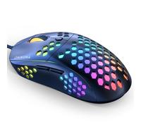 Souris D'Ordinateur Filaire Rétroéclairée Par Led, 6 Dpi, Pour Bureau, Maison, Nid D'Abeille, Ordinateur Portable, Vente Au Détail