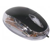 Souris d'ordinateur optique mini usb noir led