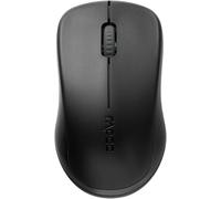 Souris d'ordinateur silencieuse sans Fil 2,4 GHz Capteur 1000 DPI 12 Mois d'autonomie Ergonomique pour PC & Mac Noir