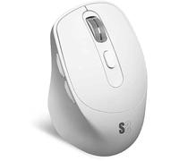 Souris sans fil Bluetooth Subblim Comfort Ergo Dual USB 2.4 GHz 2400 dpi 5 boutons droitier couleur blanche G